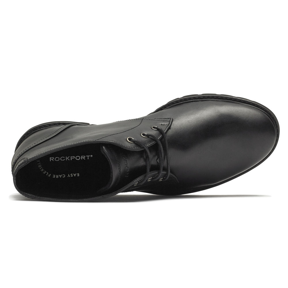 Rockport Støvler Herre Svart - Sharp & Ready Chukka - SVDM03912
